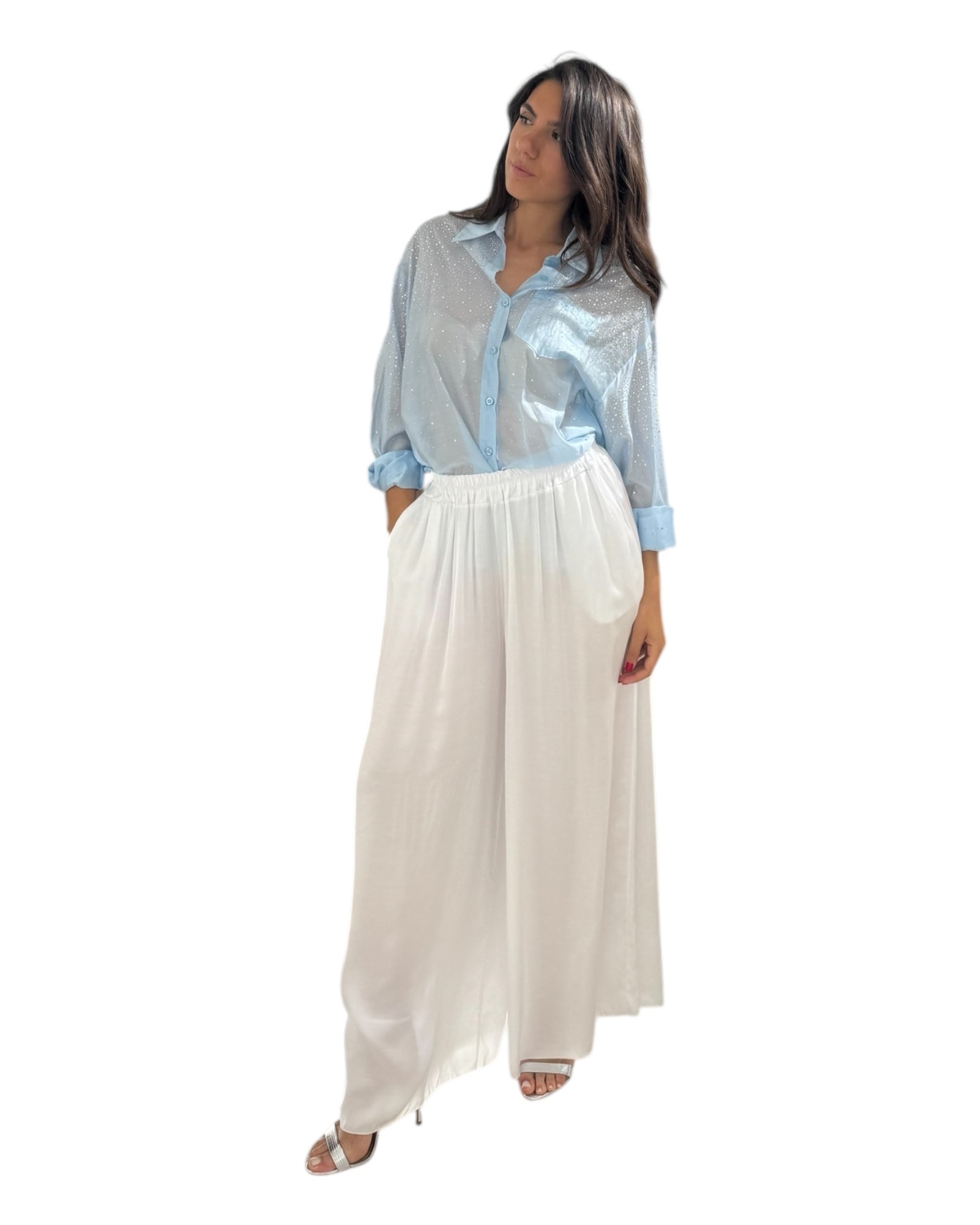 CP1208-bn - Pantalone - Pantaloni