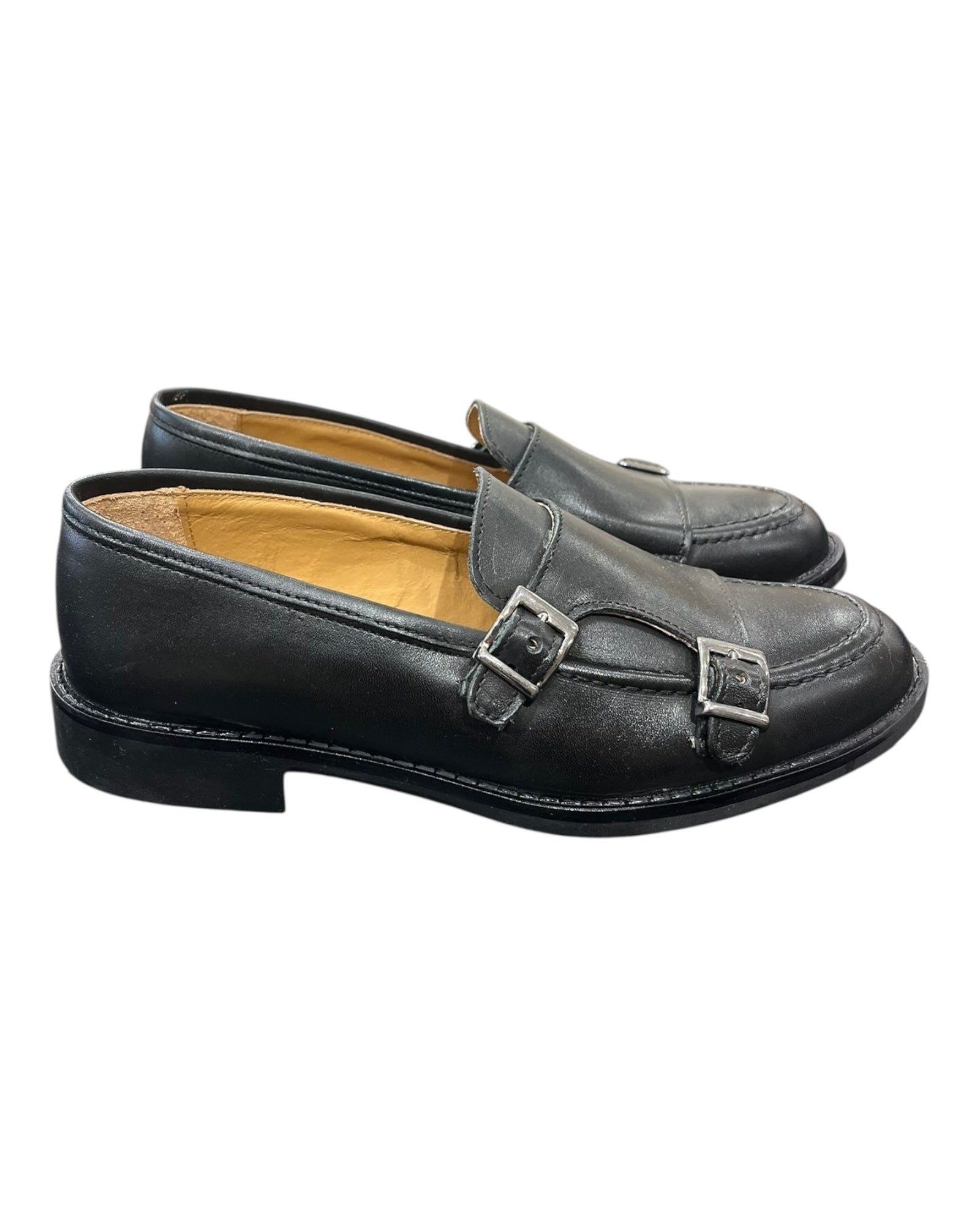 MONKSTRAP-020 NR - Monkstrap - Scarpe