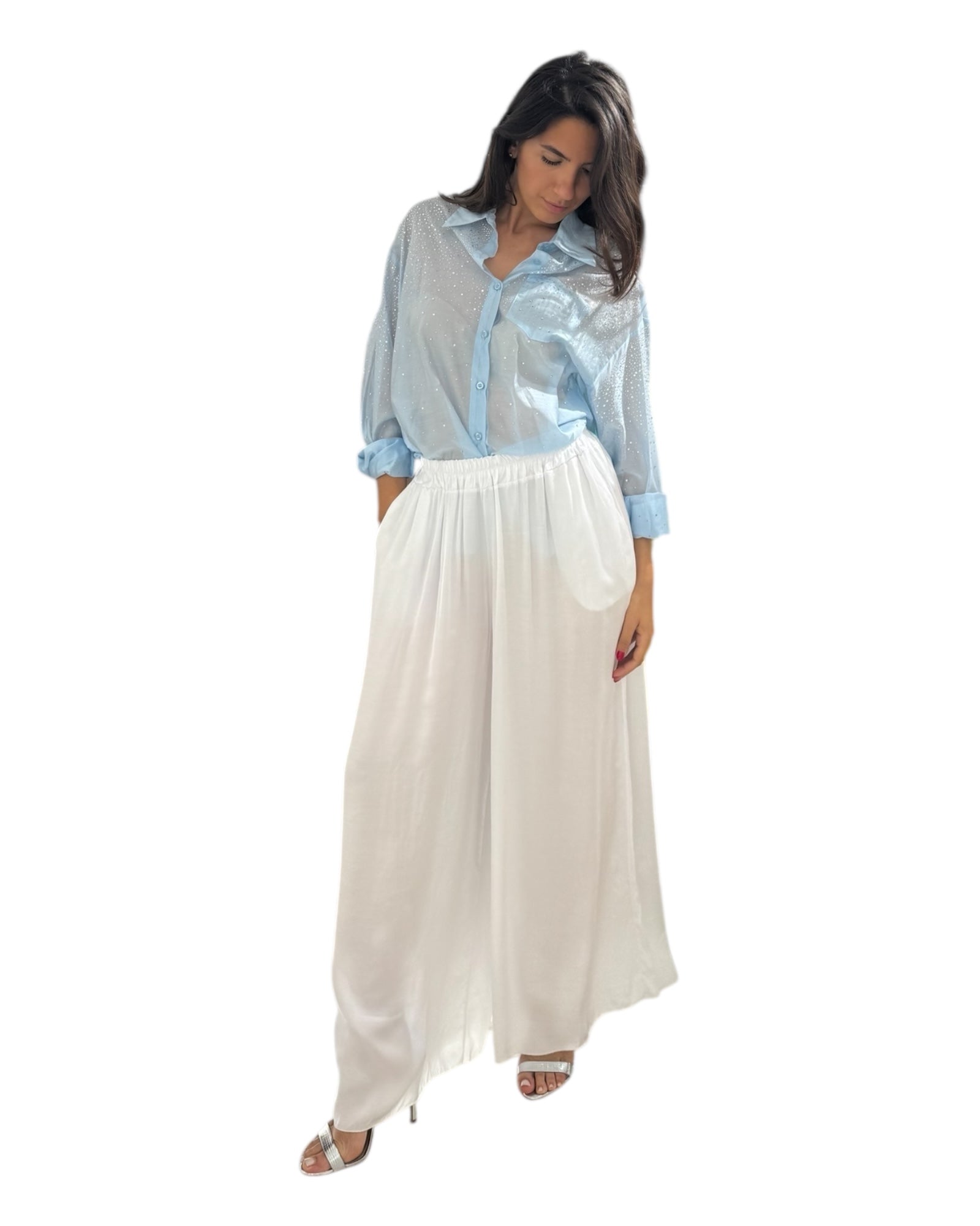 CP1208-bn - Pantalone - Pantaloni