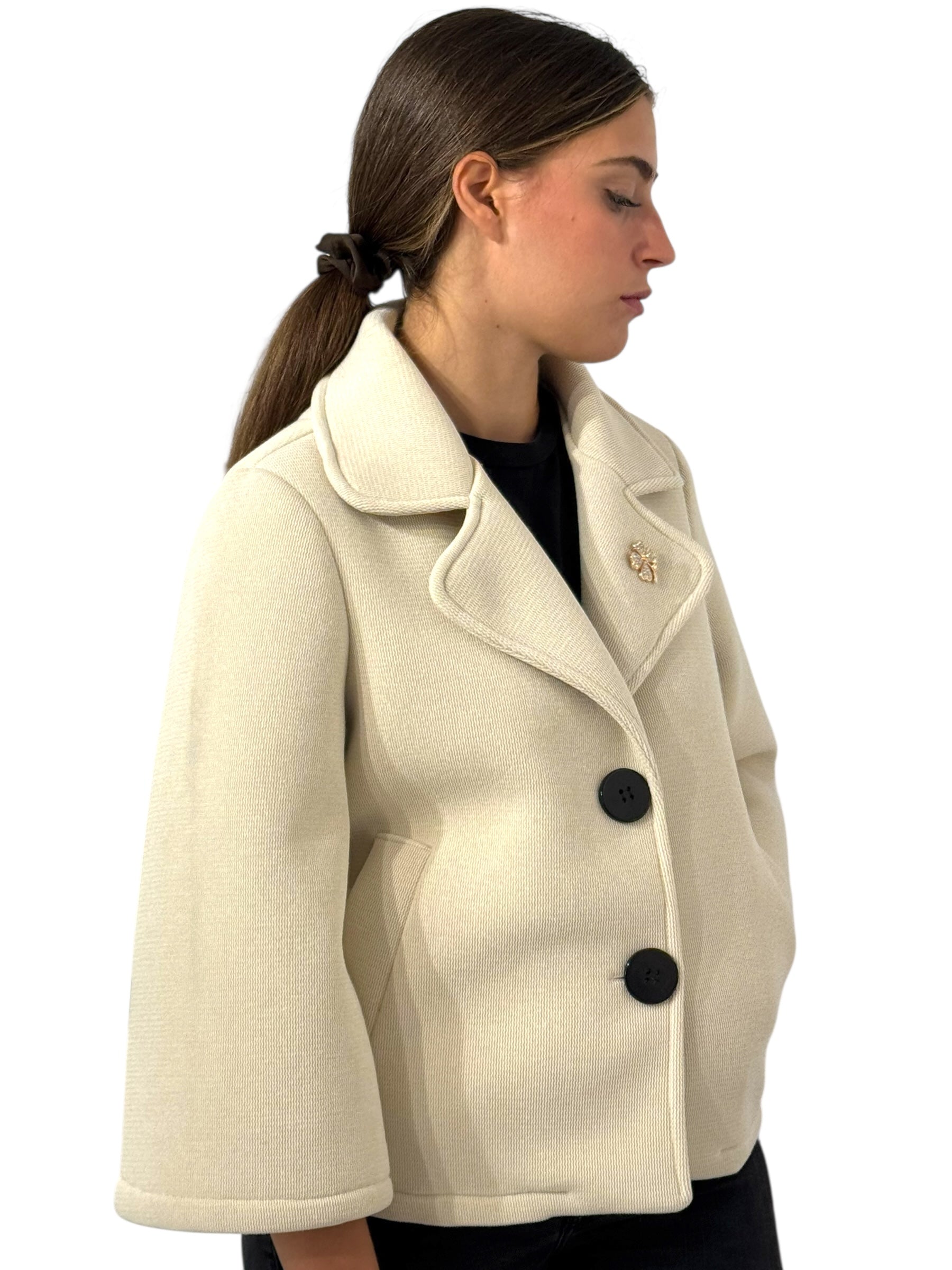 YJ8159FNN -Cappa corta - Capospalla