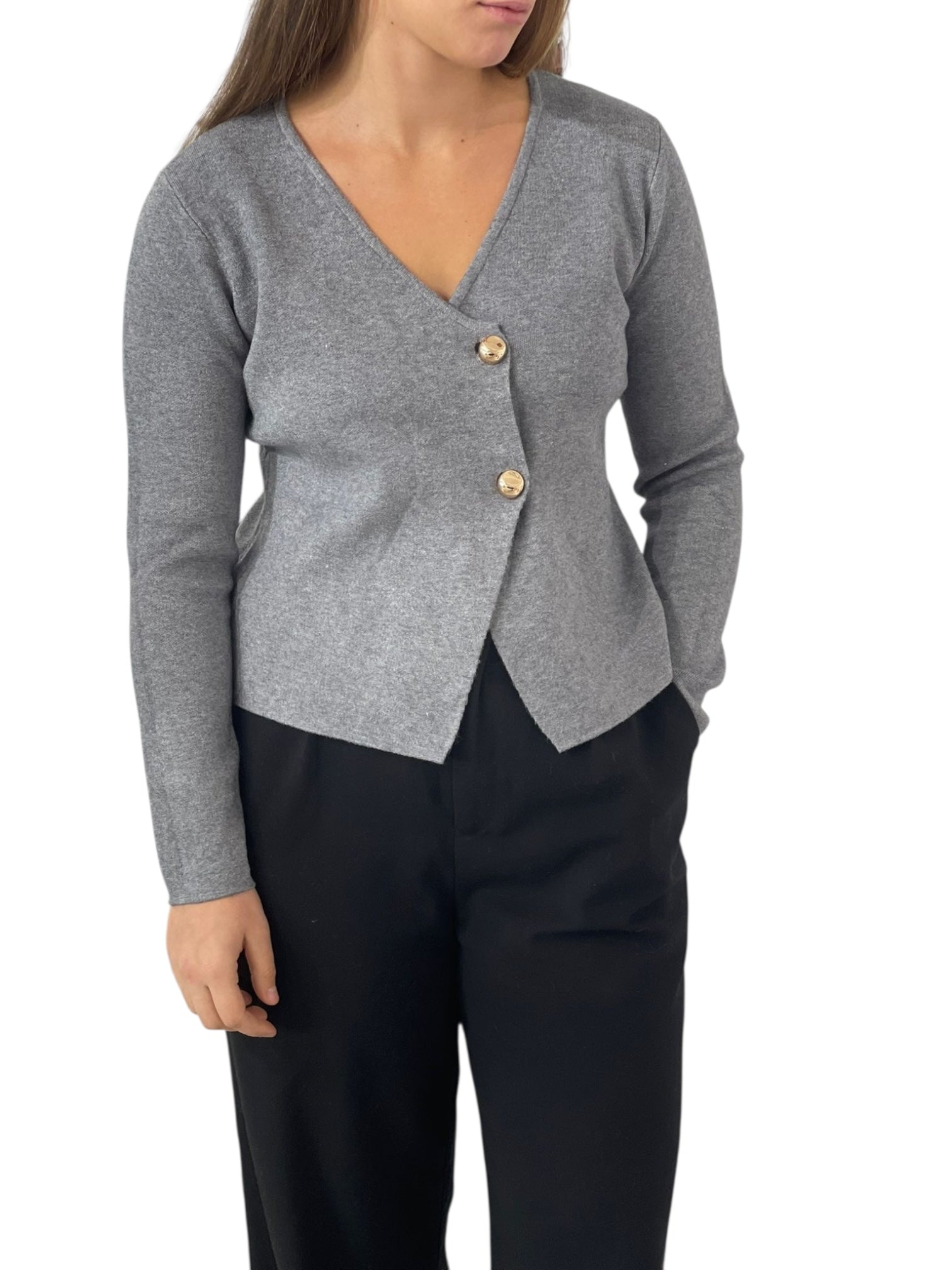 9369-gr - Cardigan - Maglieria