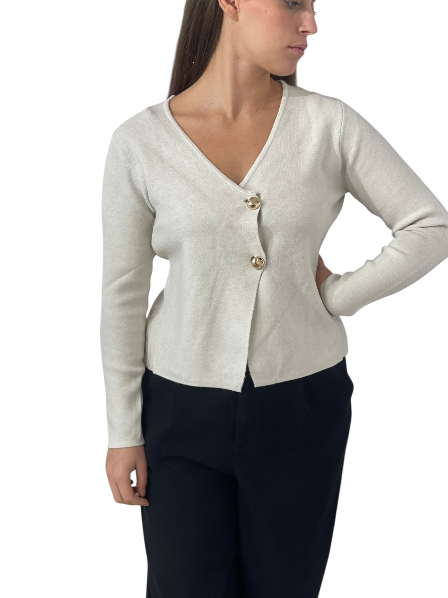 9369-bg - Cardigan - Maglieria