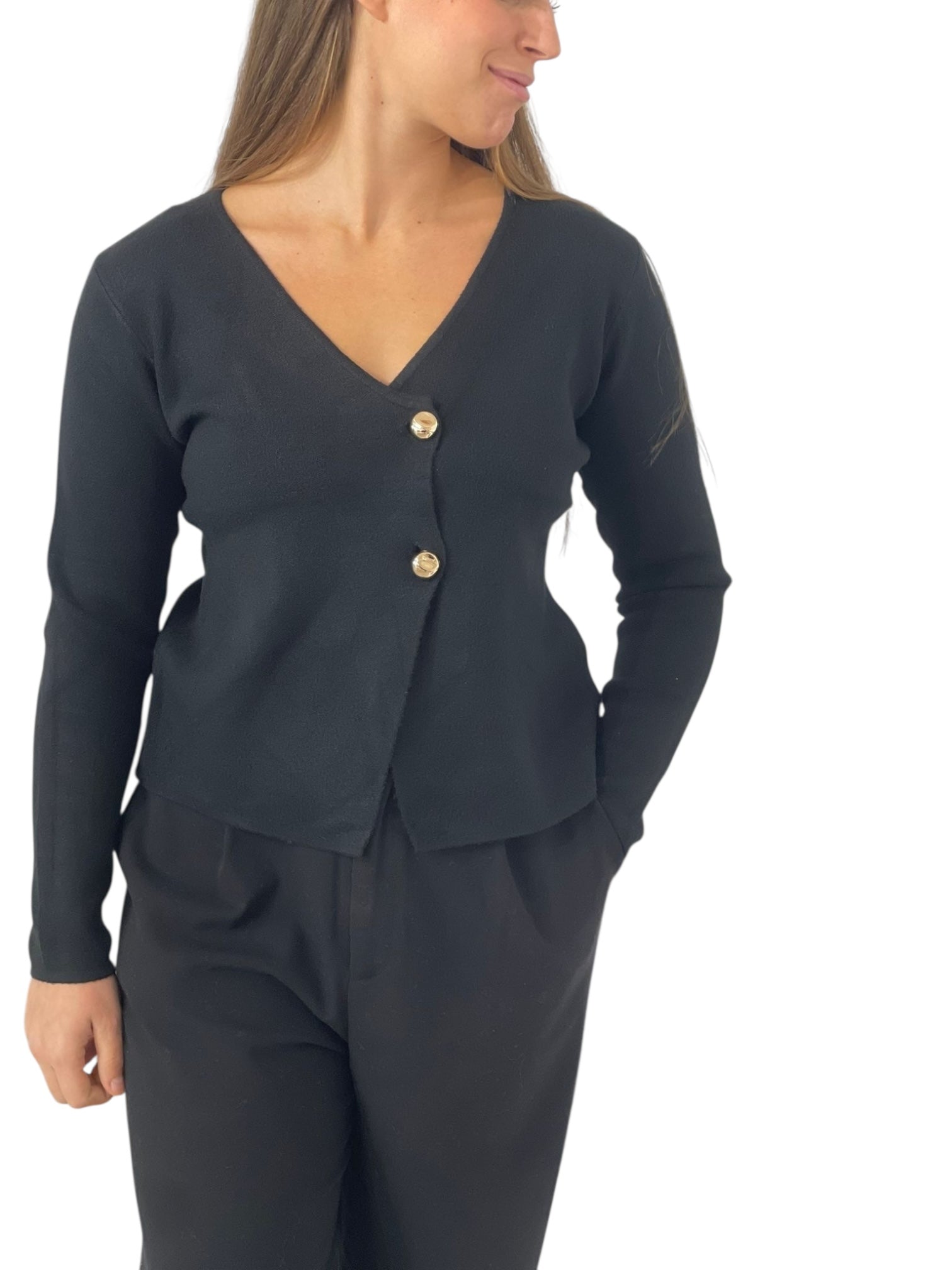 9369-nr - Cardigan - Maglieria