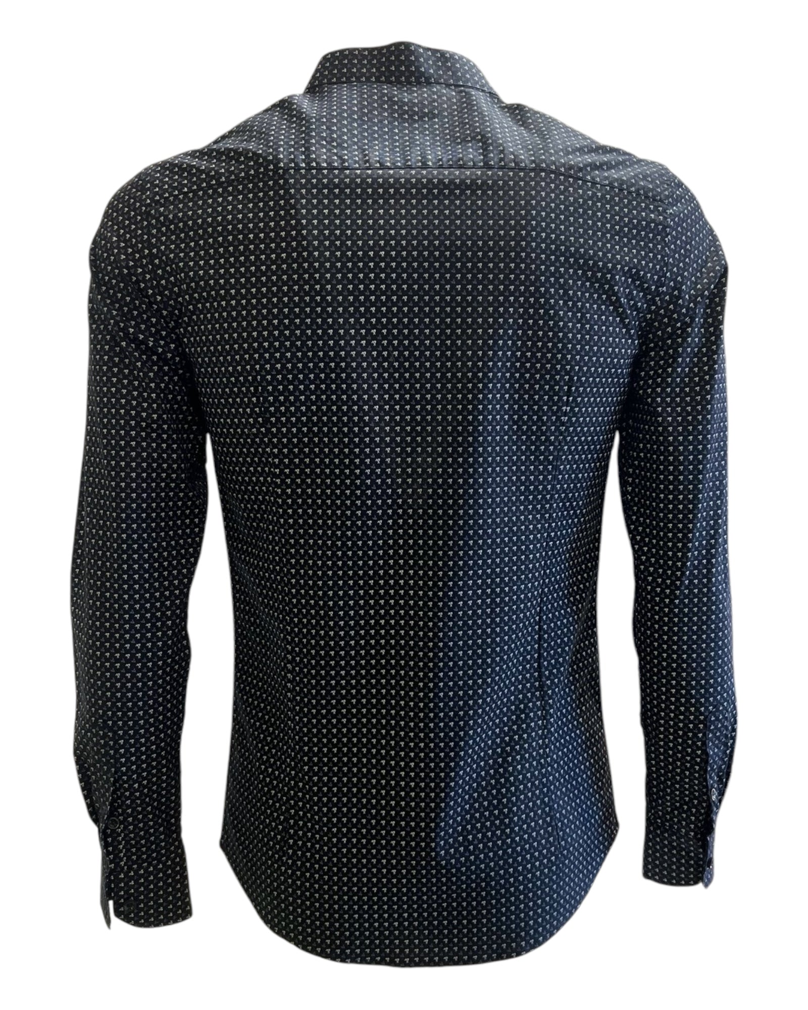 CM385 bl - slim fit - Camicia