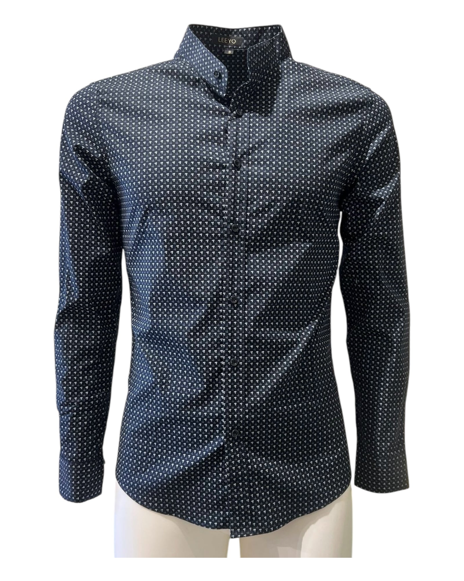 CM385 bl - slim fit - Camicia
