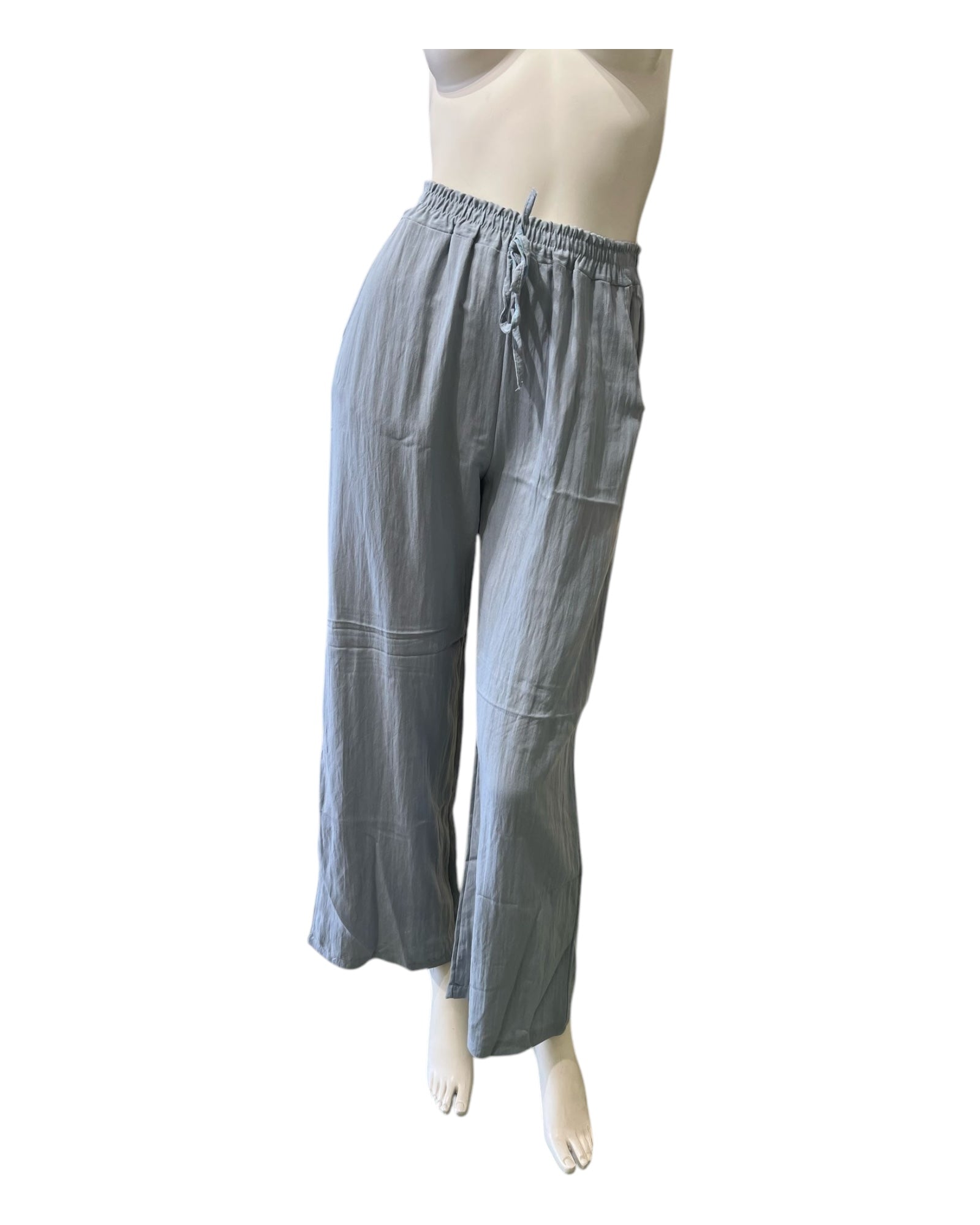 Cl9598li gr - A palazzo - Pantaloni