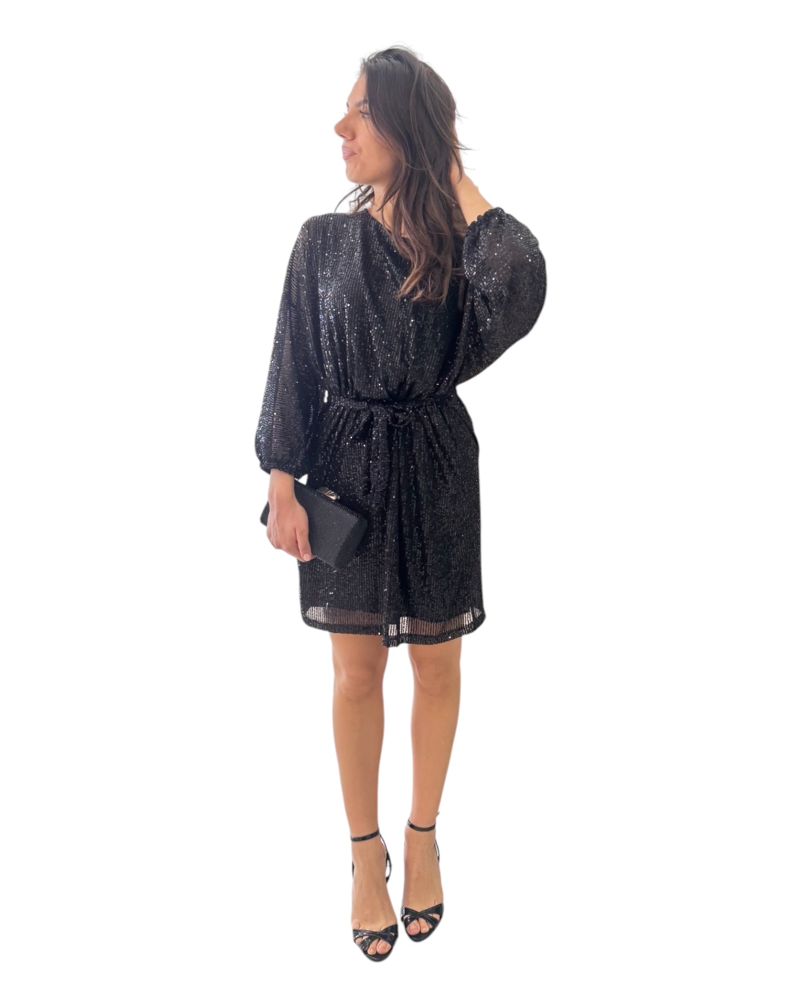 LS8029-nr - Abito corto - Abito