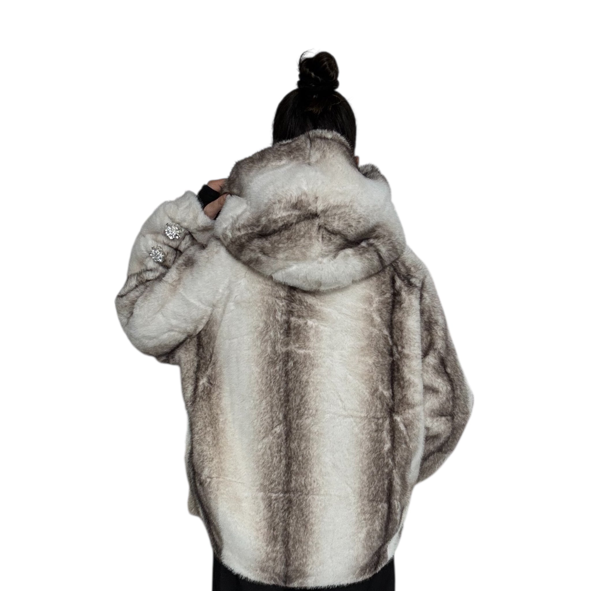 PR0256 - Eco pelliccia  - Beige