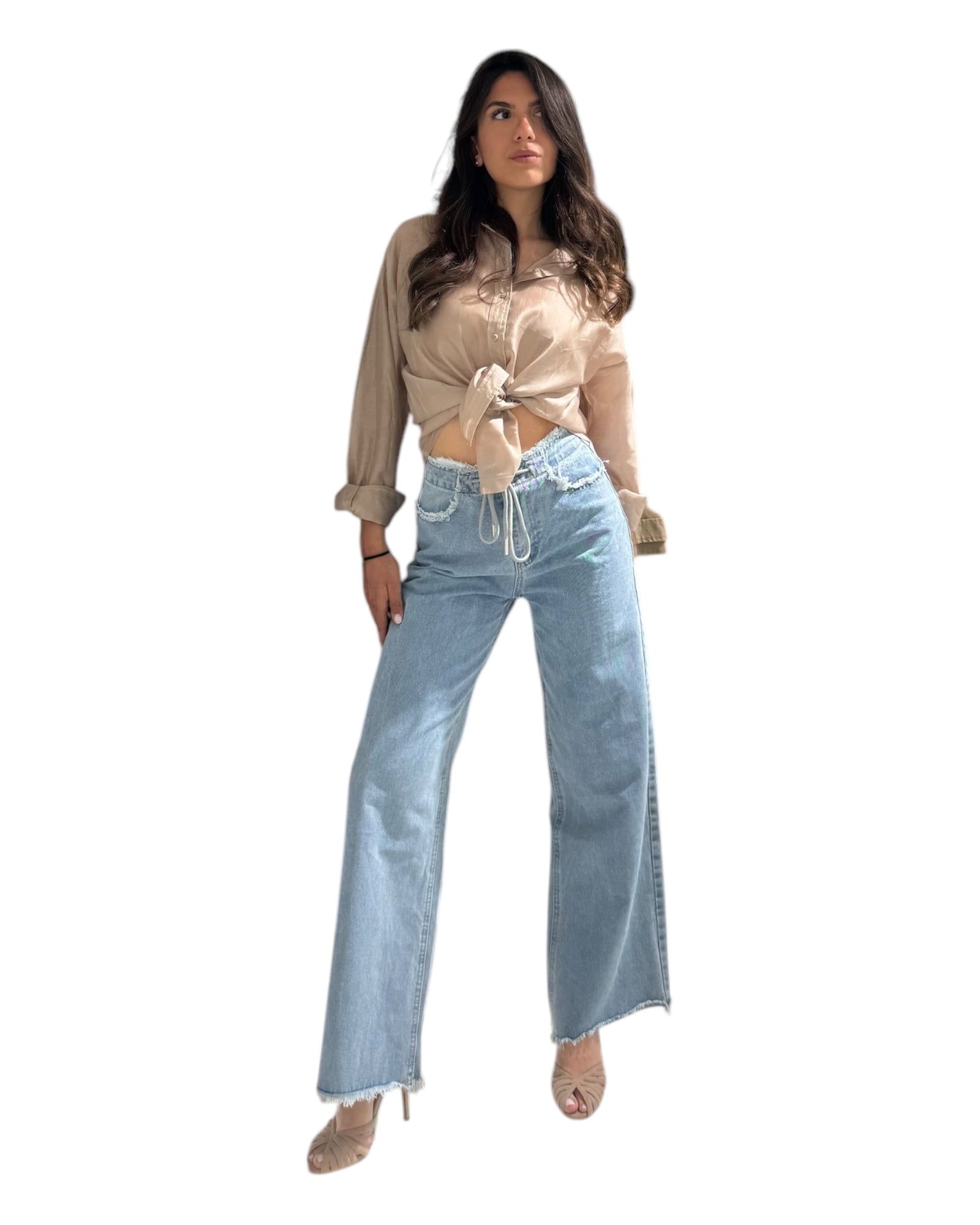 JM-618 - Jeans Wide - Denim