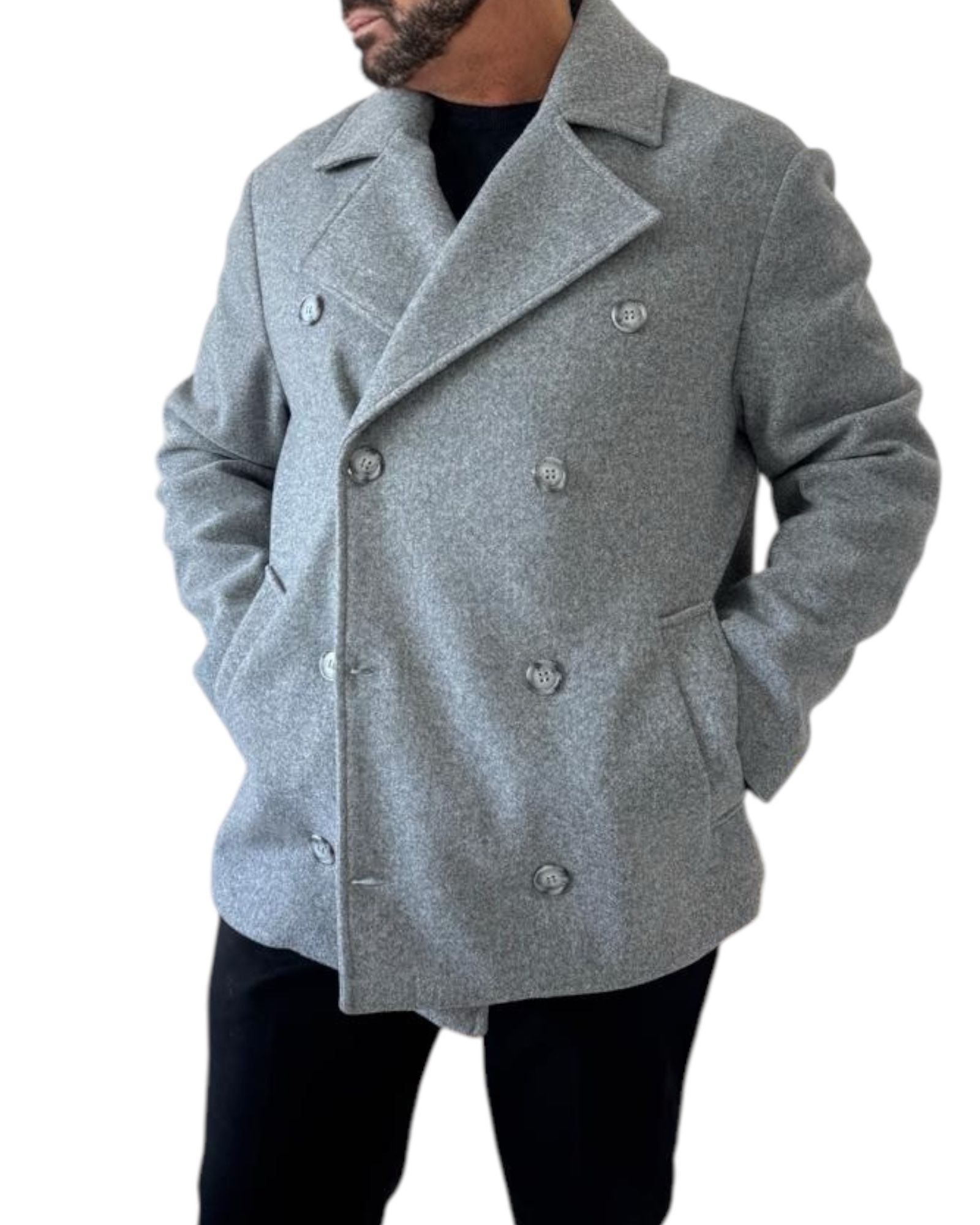 RI003-gr - cappotto - Capospalla