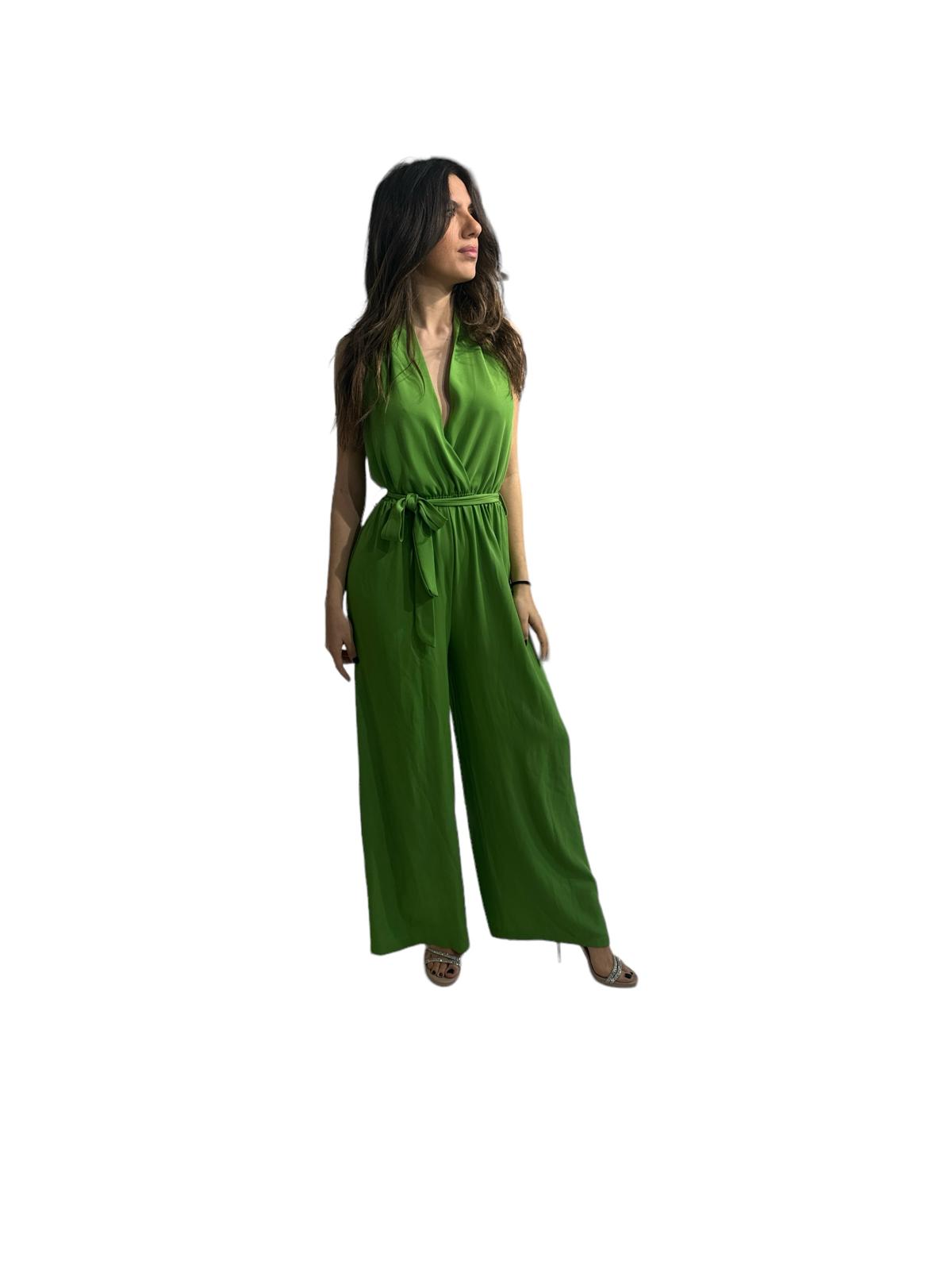 KSTU5672KW - Con scollo profondo - Jumpsuit