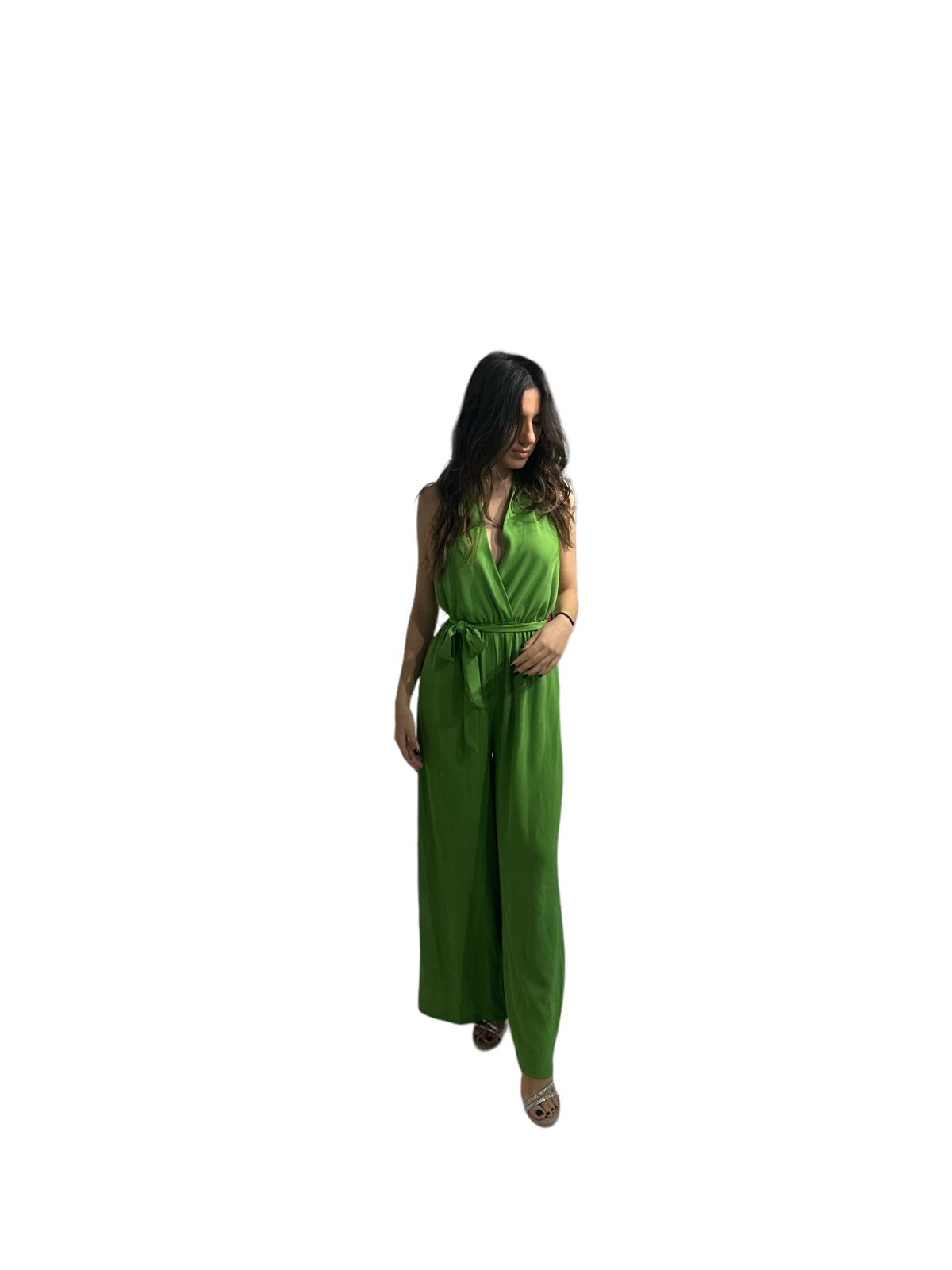 KSTU5672KW - Con scollo profondo - Jumpsuit
