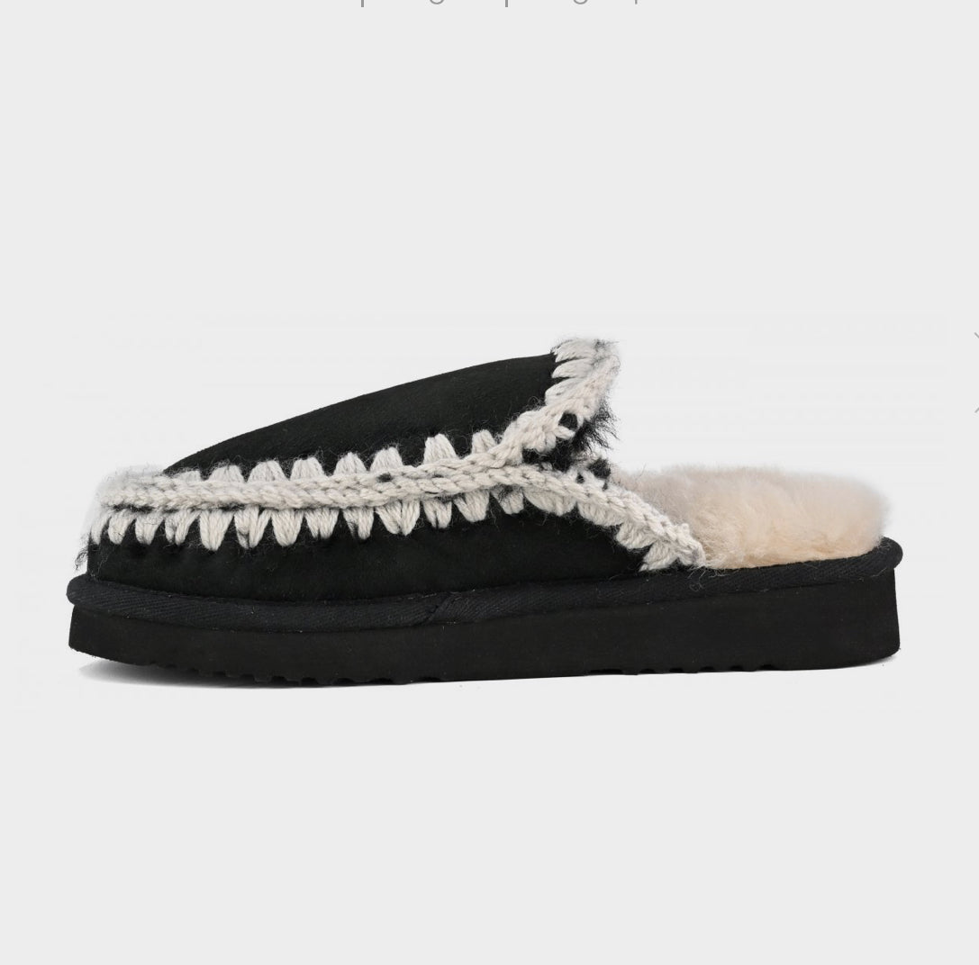 MU.FW101125/BKWHI - Slipper - Scarpe