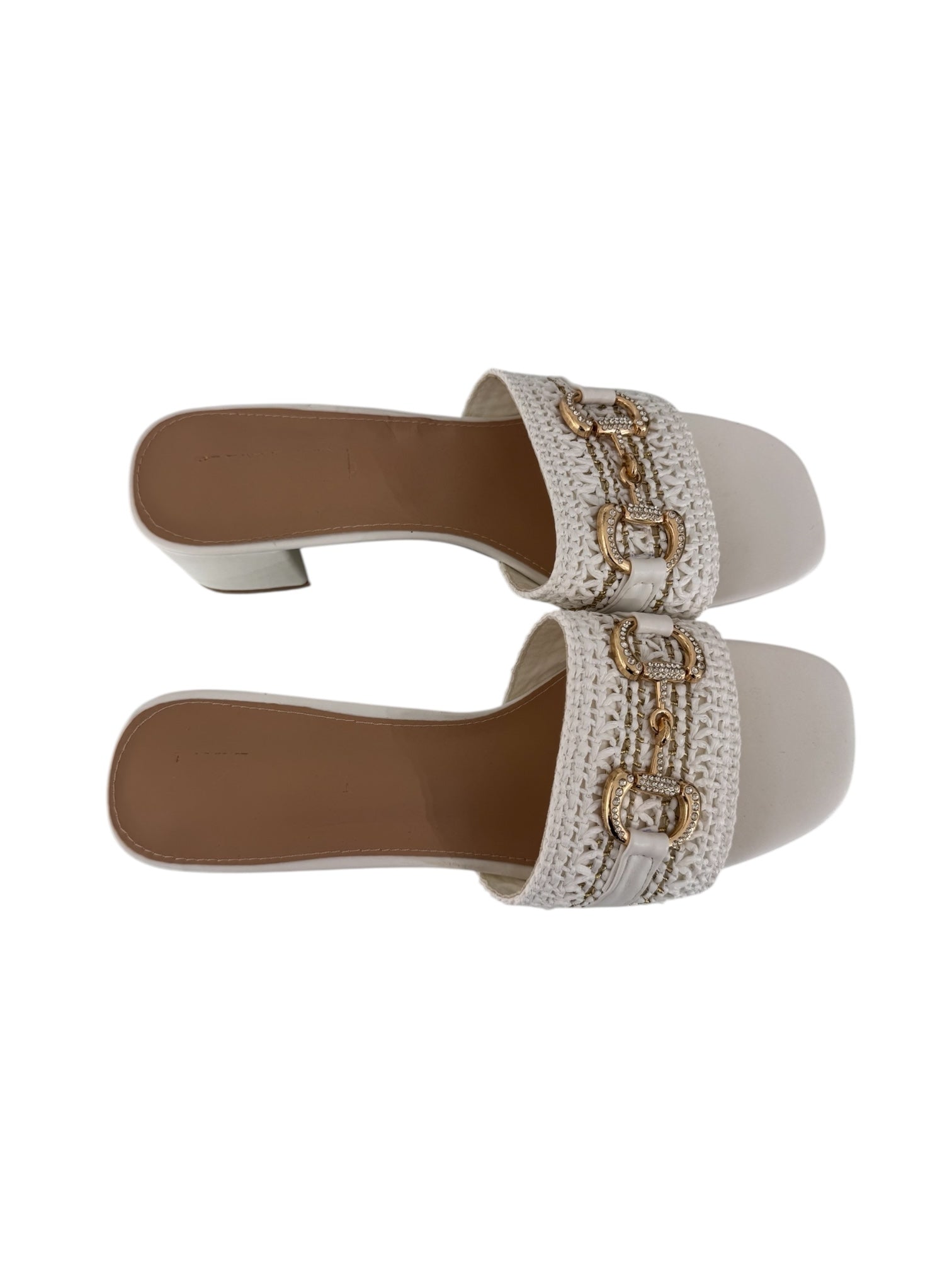 B928-wh - Mule - Sandalo