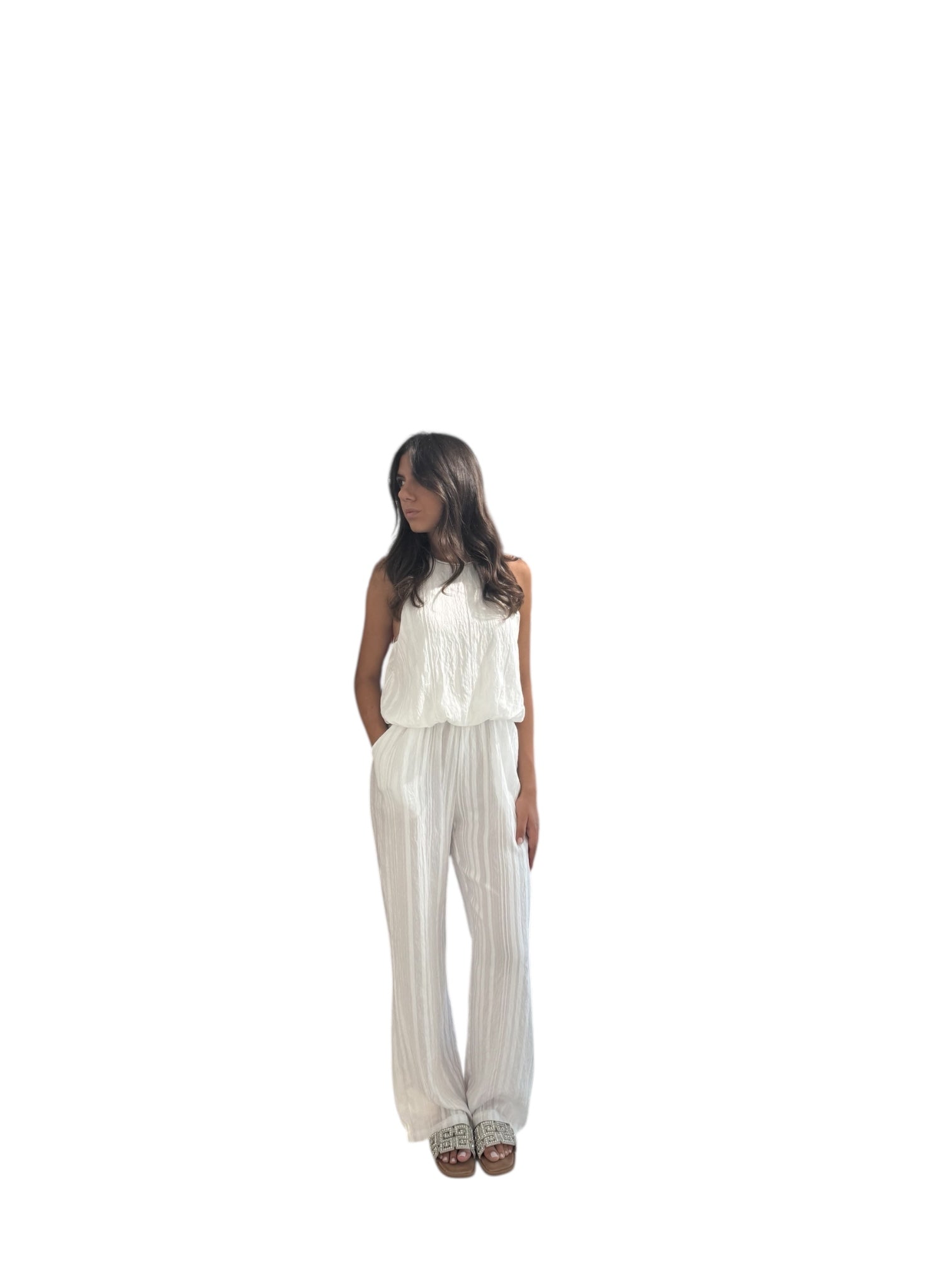 LL10248-bn - Jumpsuit - Tuta