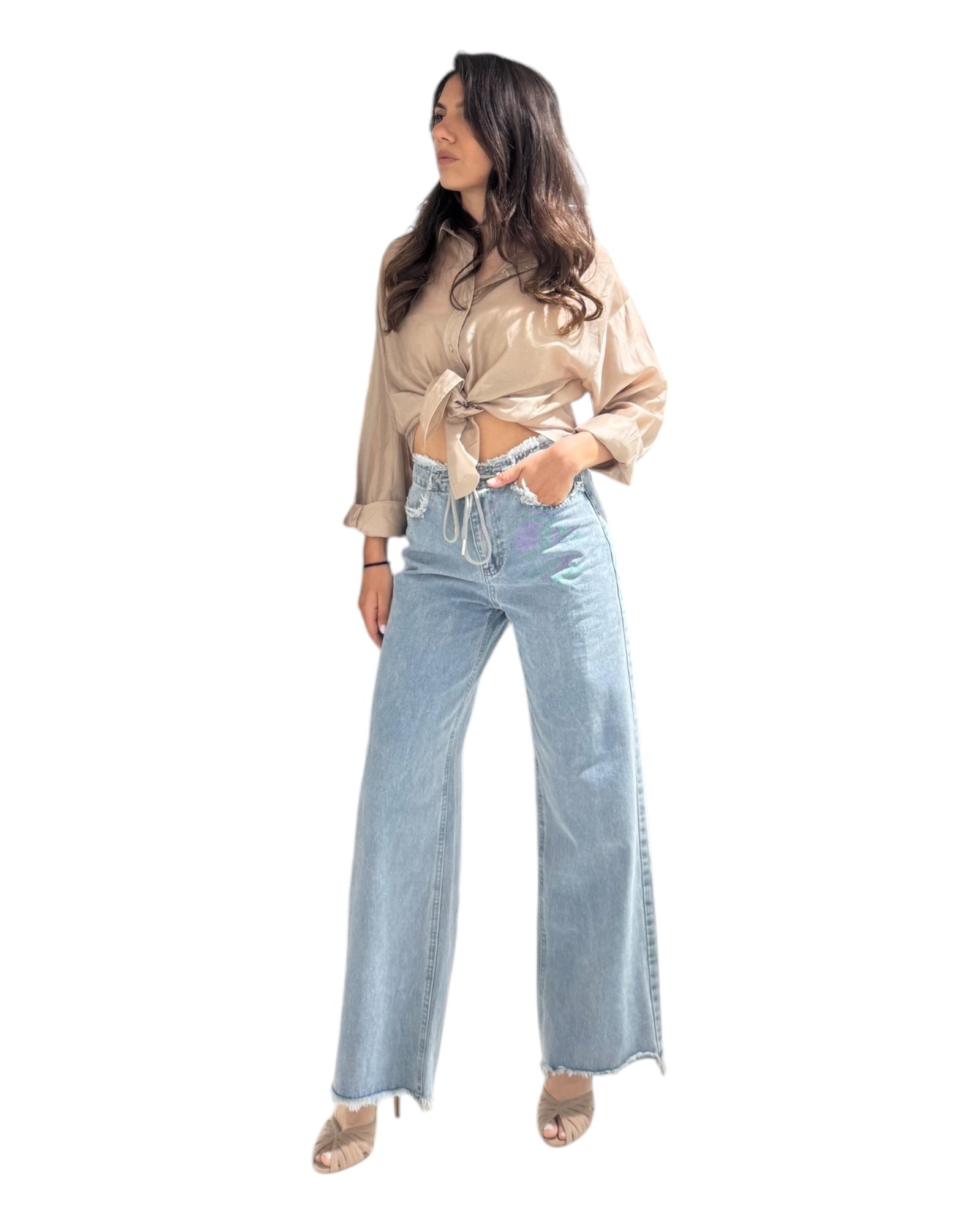 JM-618 - Jeans Wide - Denim